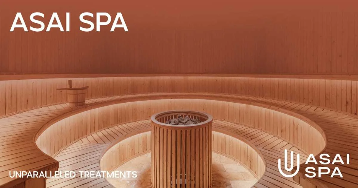 ASAI Spa treatment and recovery space