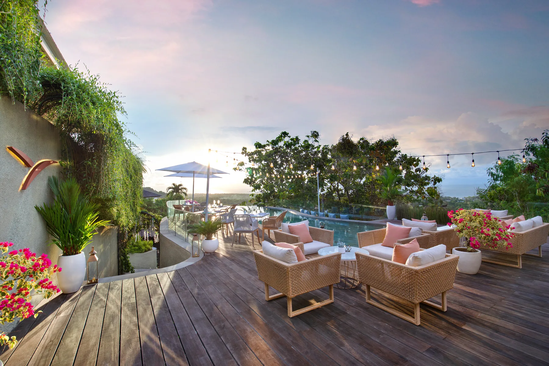 Hidden Gem Uluwatu dining area