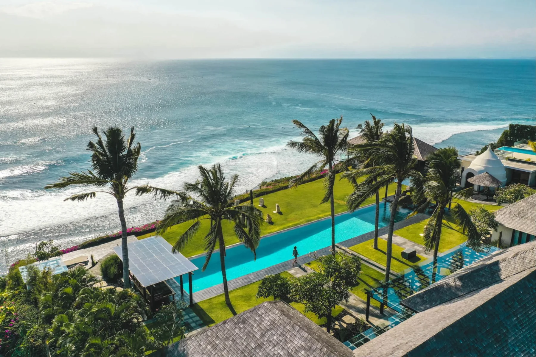 The Istana cliffside wellness venue above Suluban
